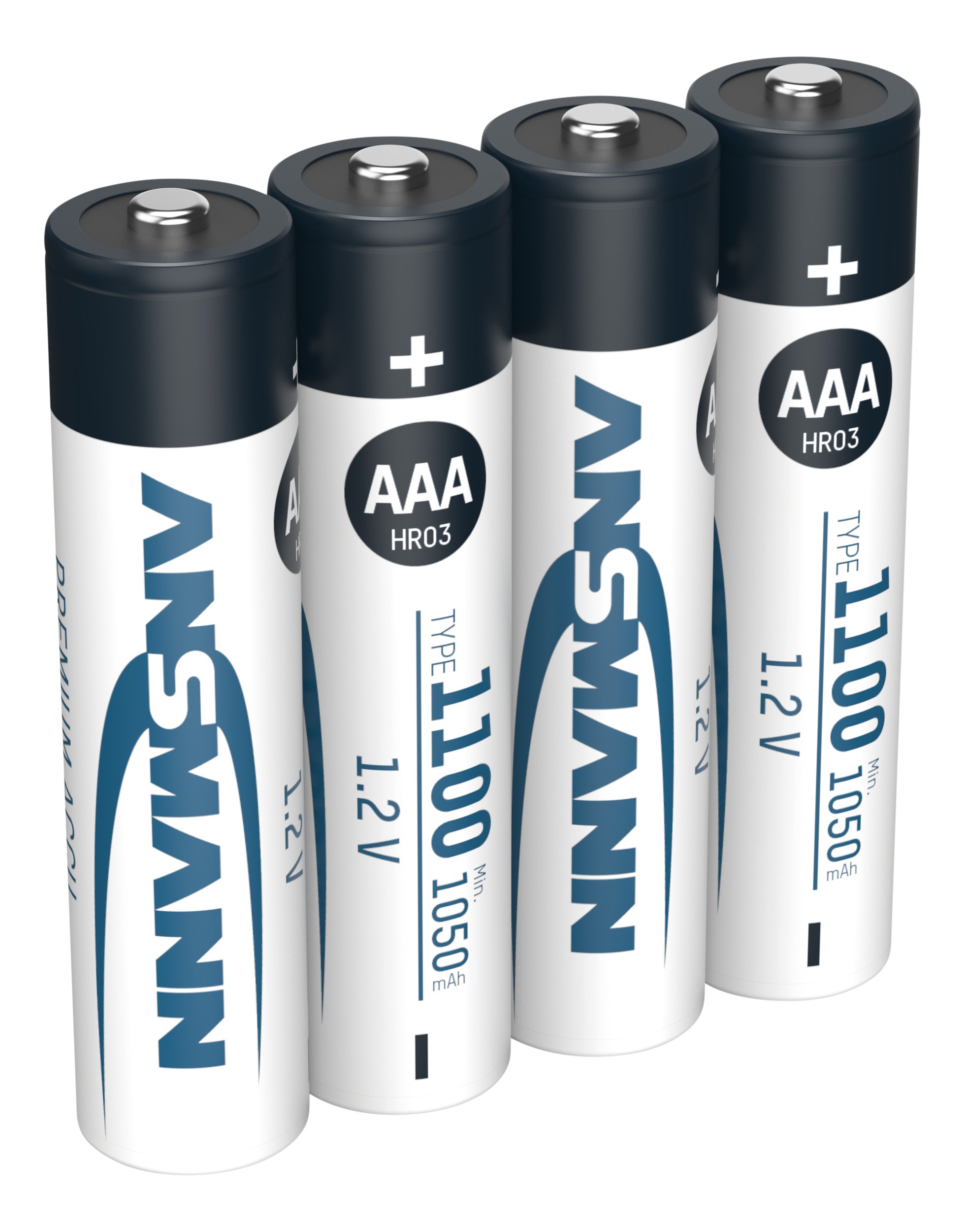 Ansmann HYBRID 1100 mah AAA Rechargeable Batteries