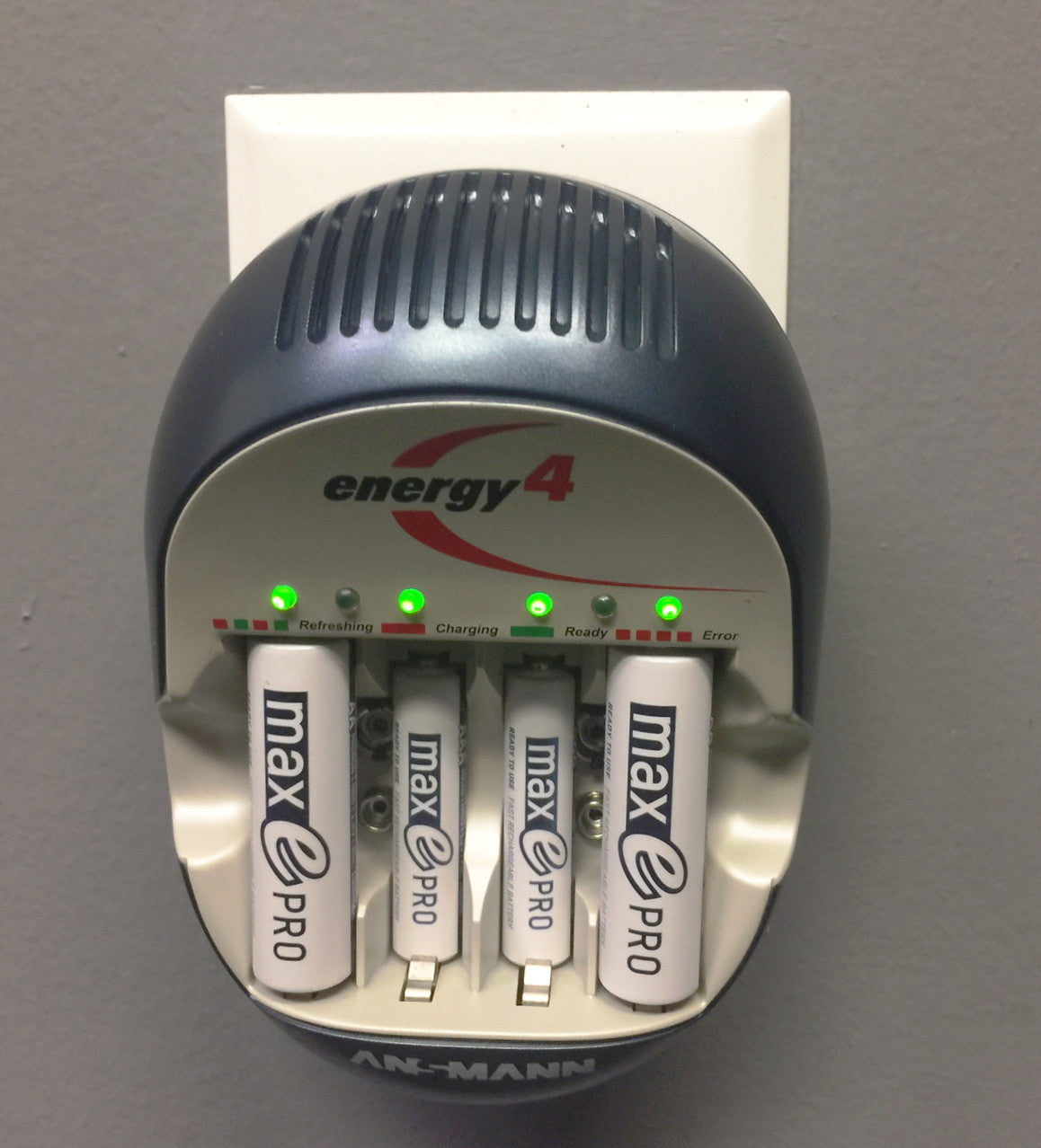 Ansmann Energy 4 Charger for AA-AAA-9V