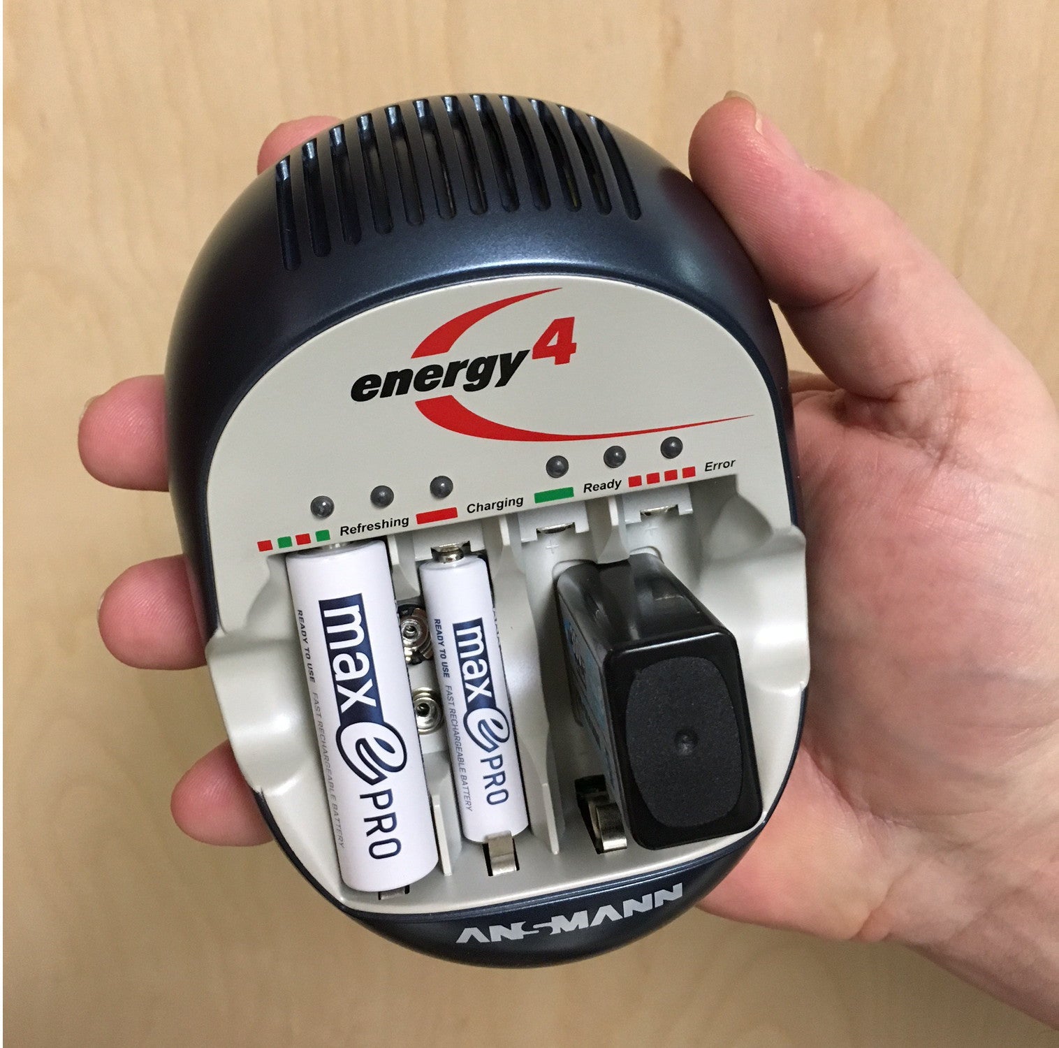 Ansmann Energy 4 Charger for AA-AAA-9V