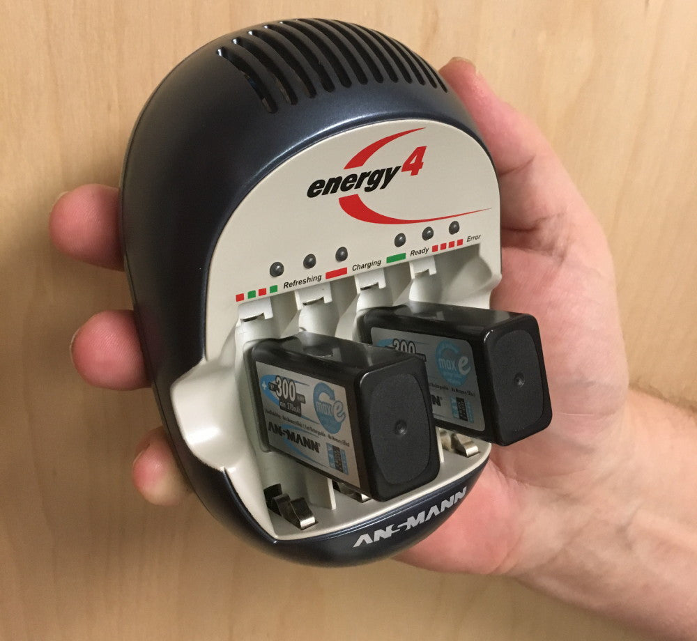 Ansmann Energy 4 Charger for AA-AAA-9V