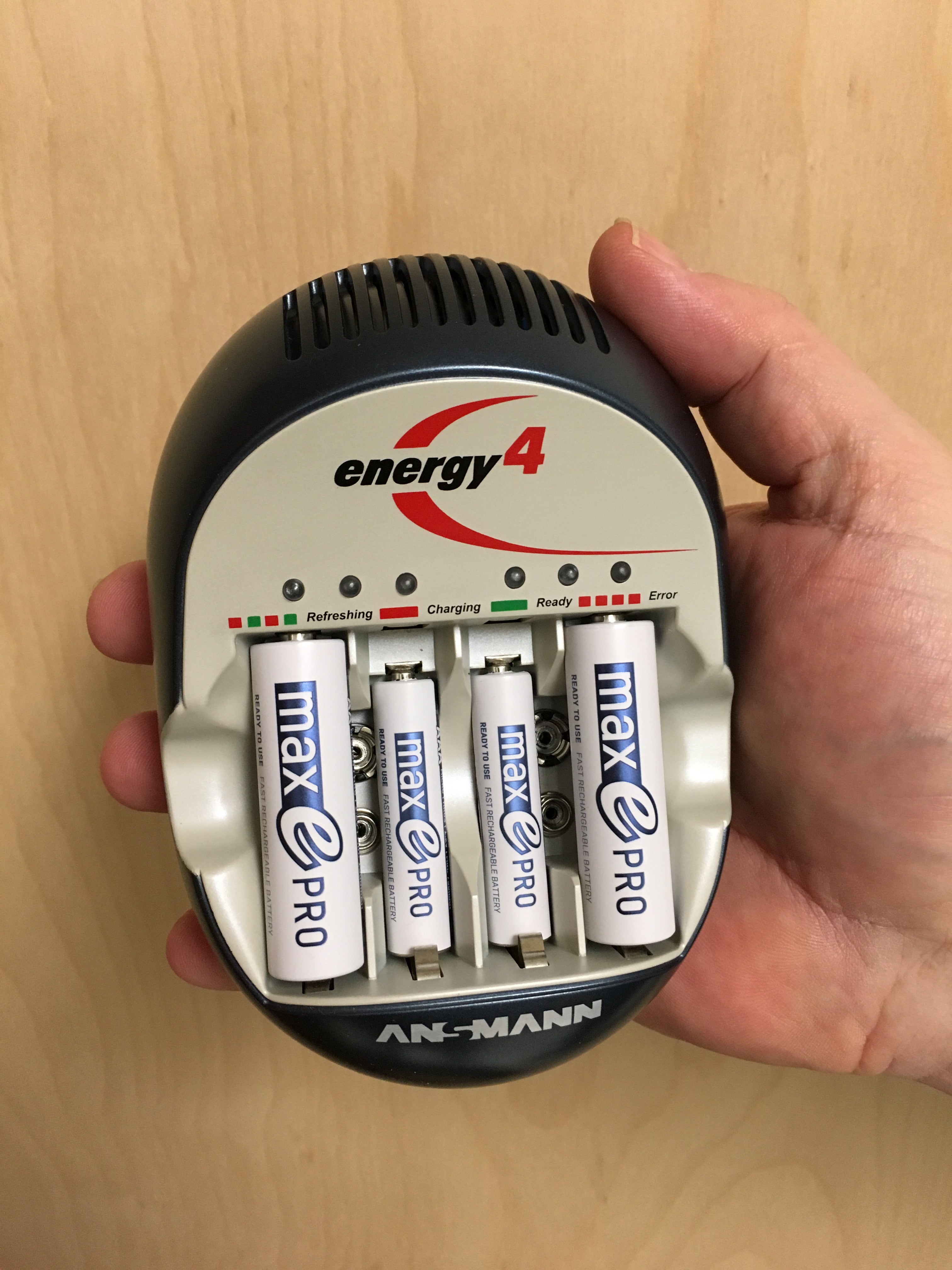 Ansmann Energy 4 Charger for AA-AAA-9V